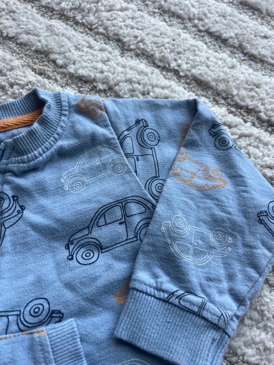Grenouillère légère motifs voitures Baby - 74 cm
