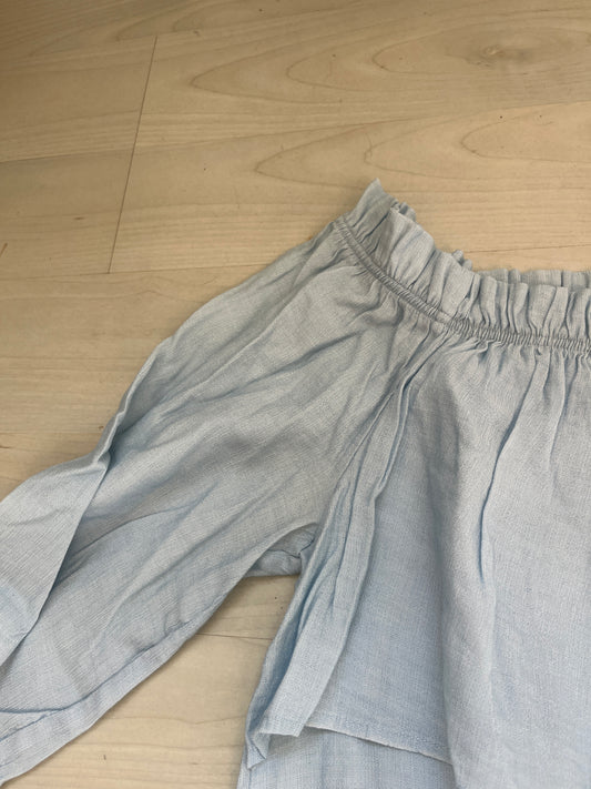 Top col bardot bleu ciel Promod - S/M