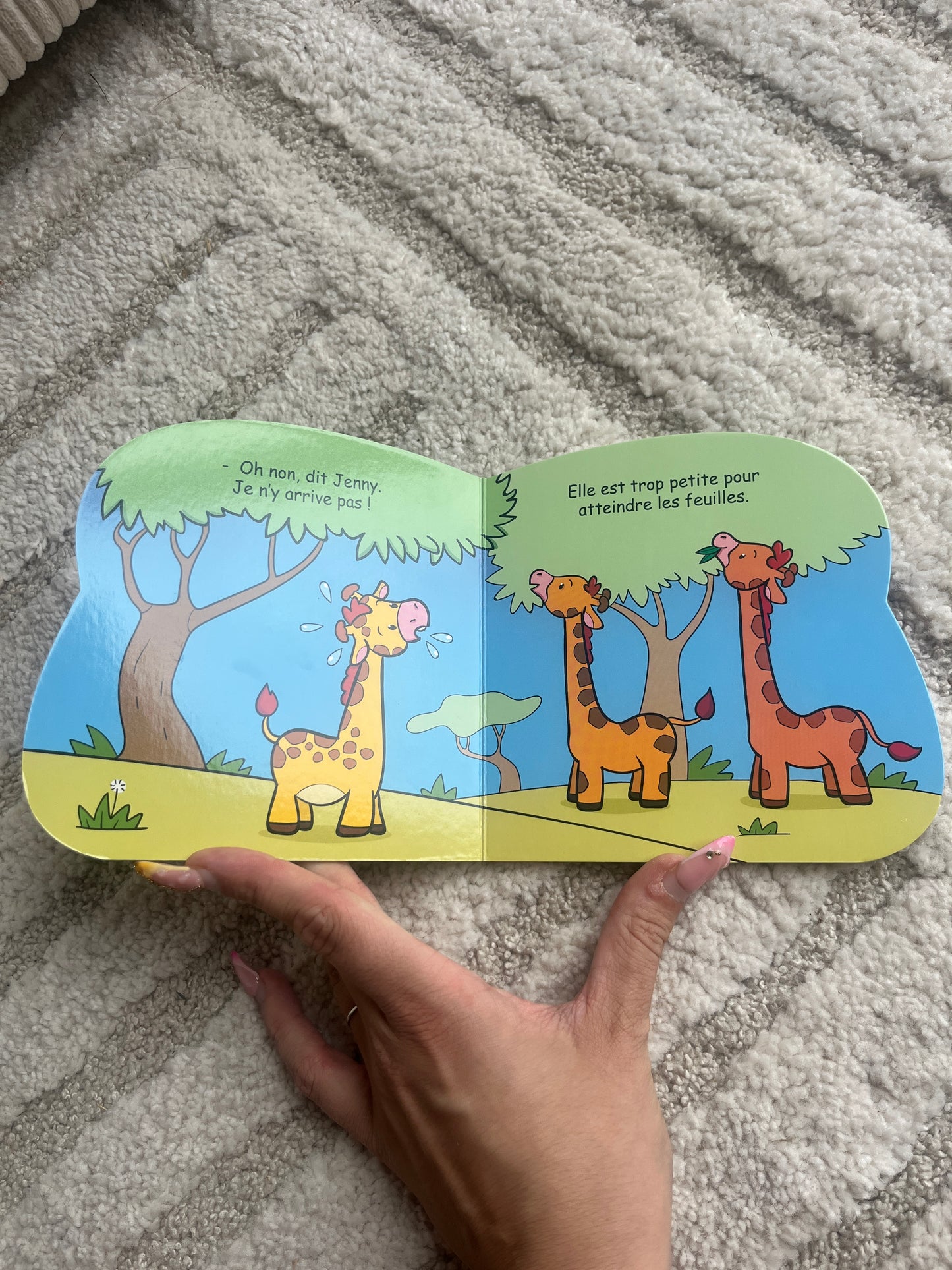 Livre de poche enfant « Jenny la girafe »