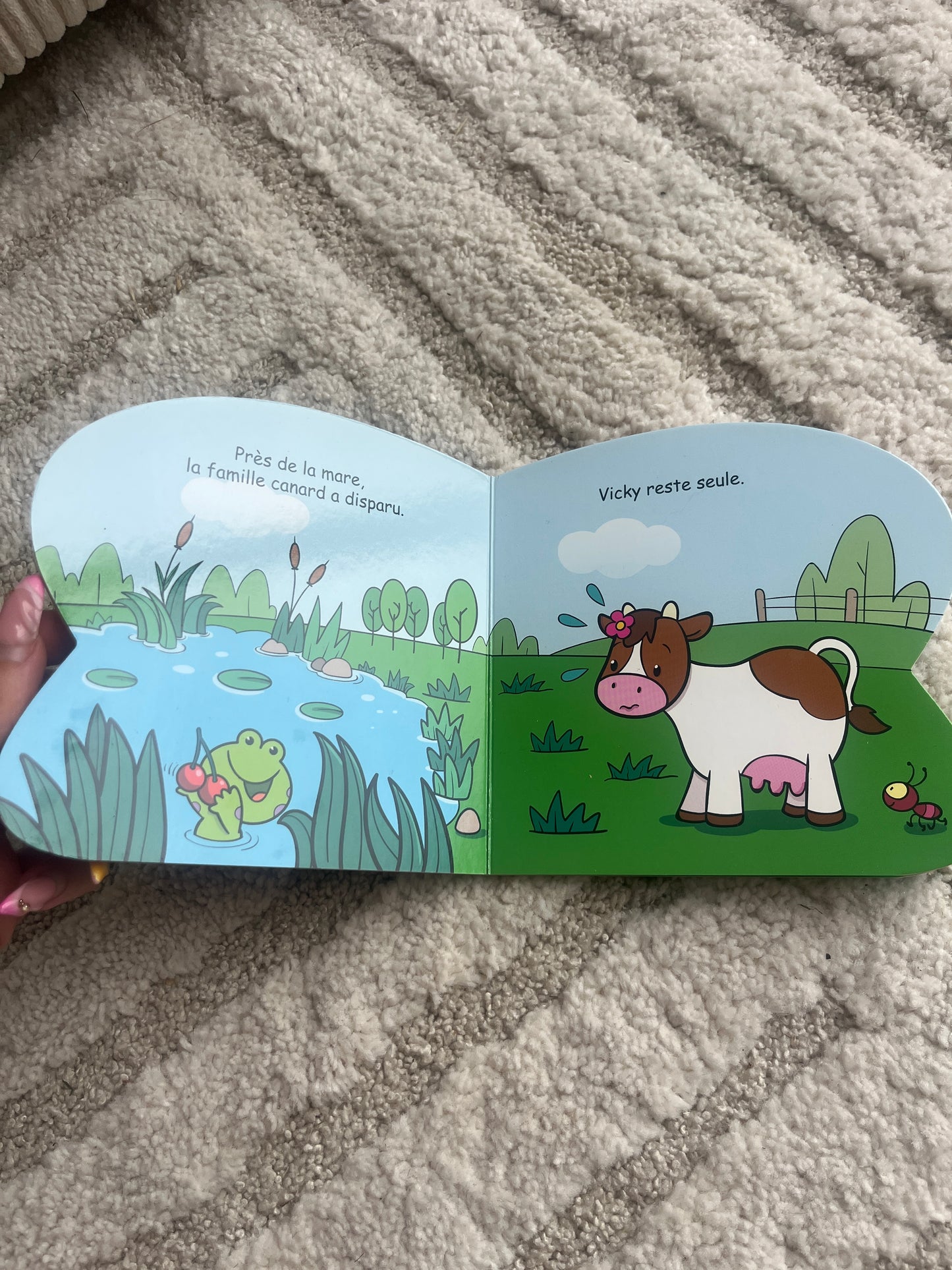 Livre de poche enfant « Vicky la vache »
