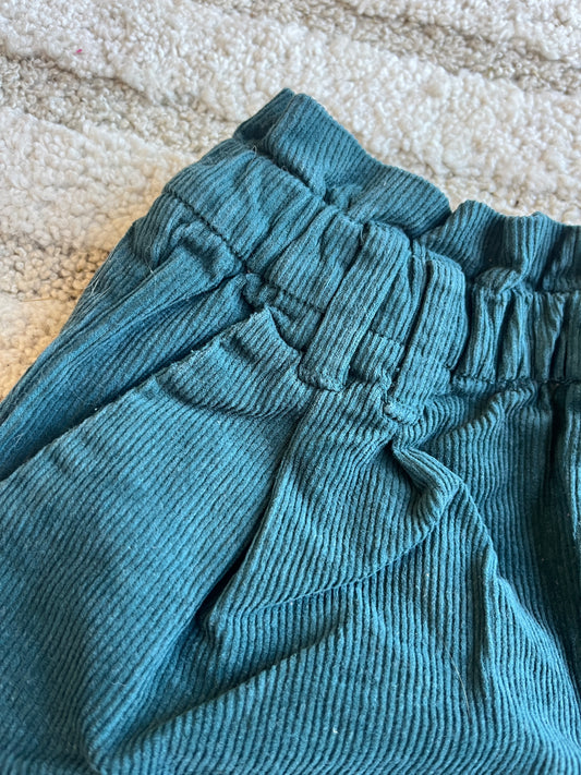 Short velours côtelé bleu canard Okaïdi - 6 ans (116 cm)