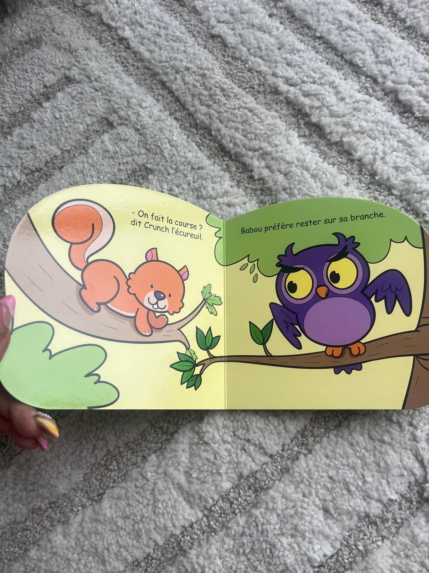 Livre de poche enfant « Babou le hibou »