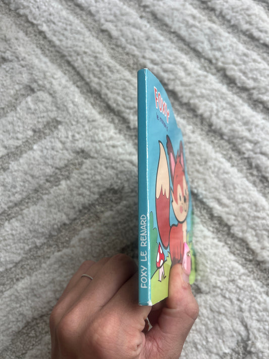 Livre de poche enfant « Foxy le renard »
