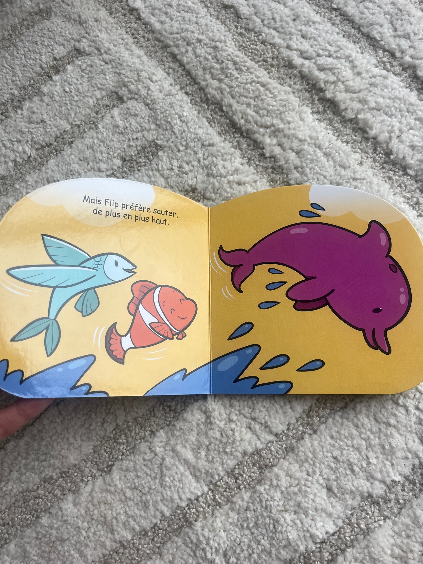 Livre de poche enfant « Flip le dauphin »