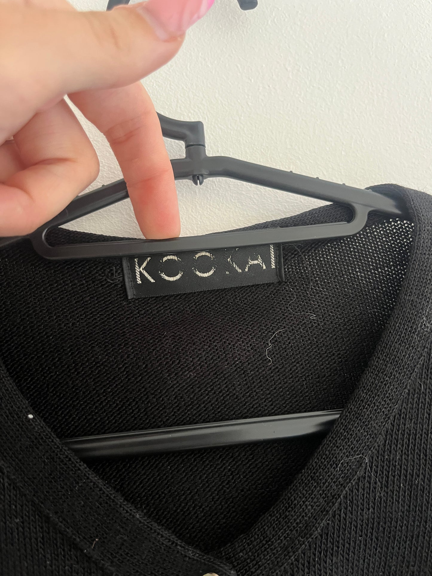 Cardigan noir à manches longues Kookai - M/L