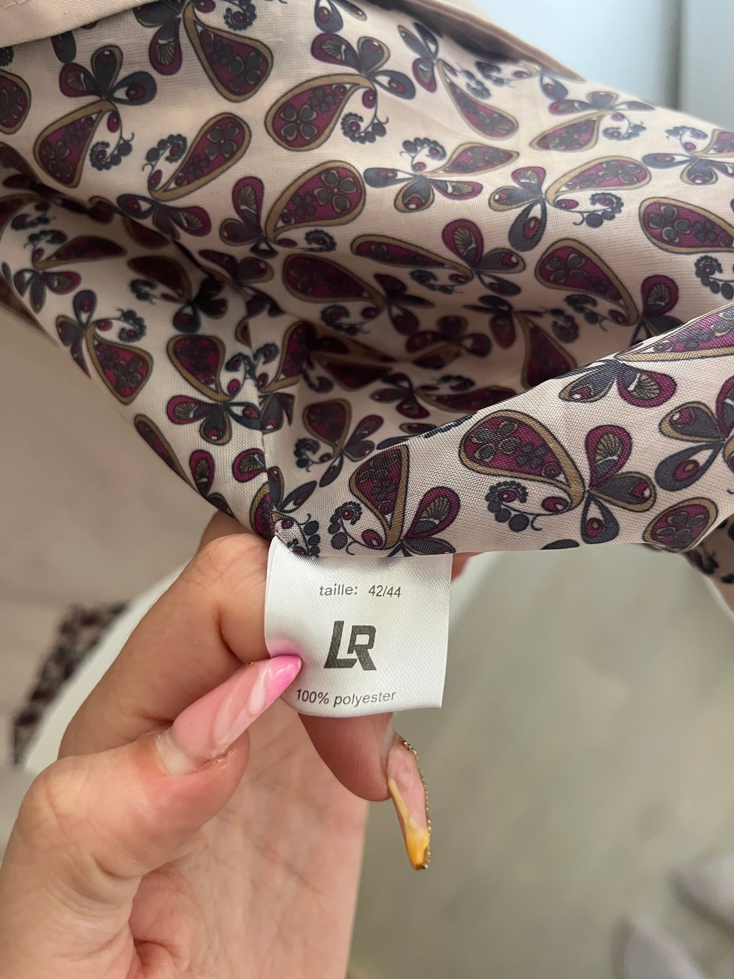 Trench léger beige à manches longues La Redoute - 42/44