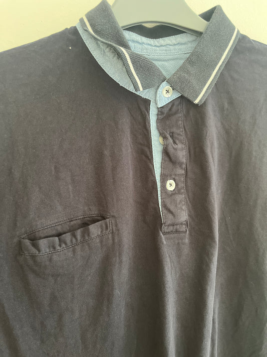 Polo à manches courtes bleu marine Wurth Modyf - XL