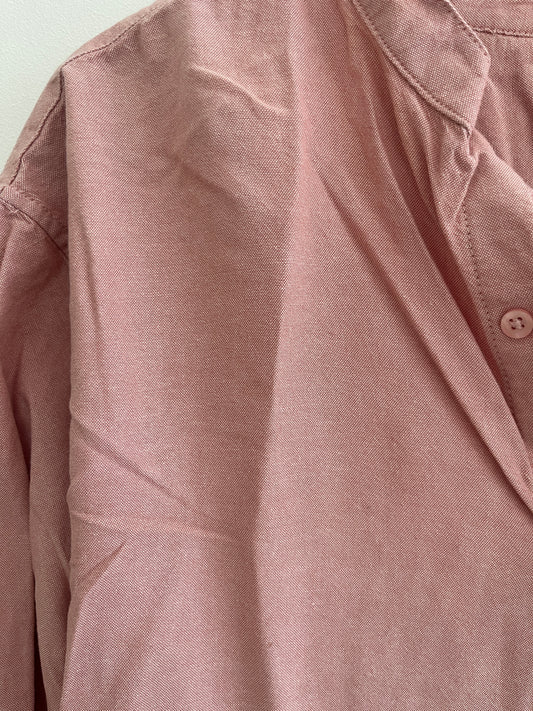 Chemise légère à manches longues rose - XXL