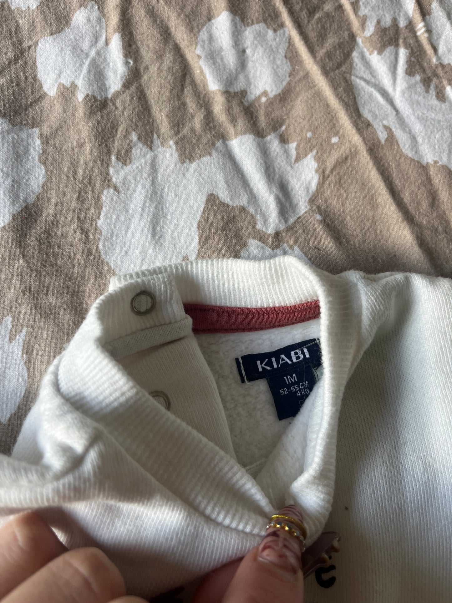 Sweat-shirt à manches longues « mini féroce » - 1 mois