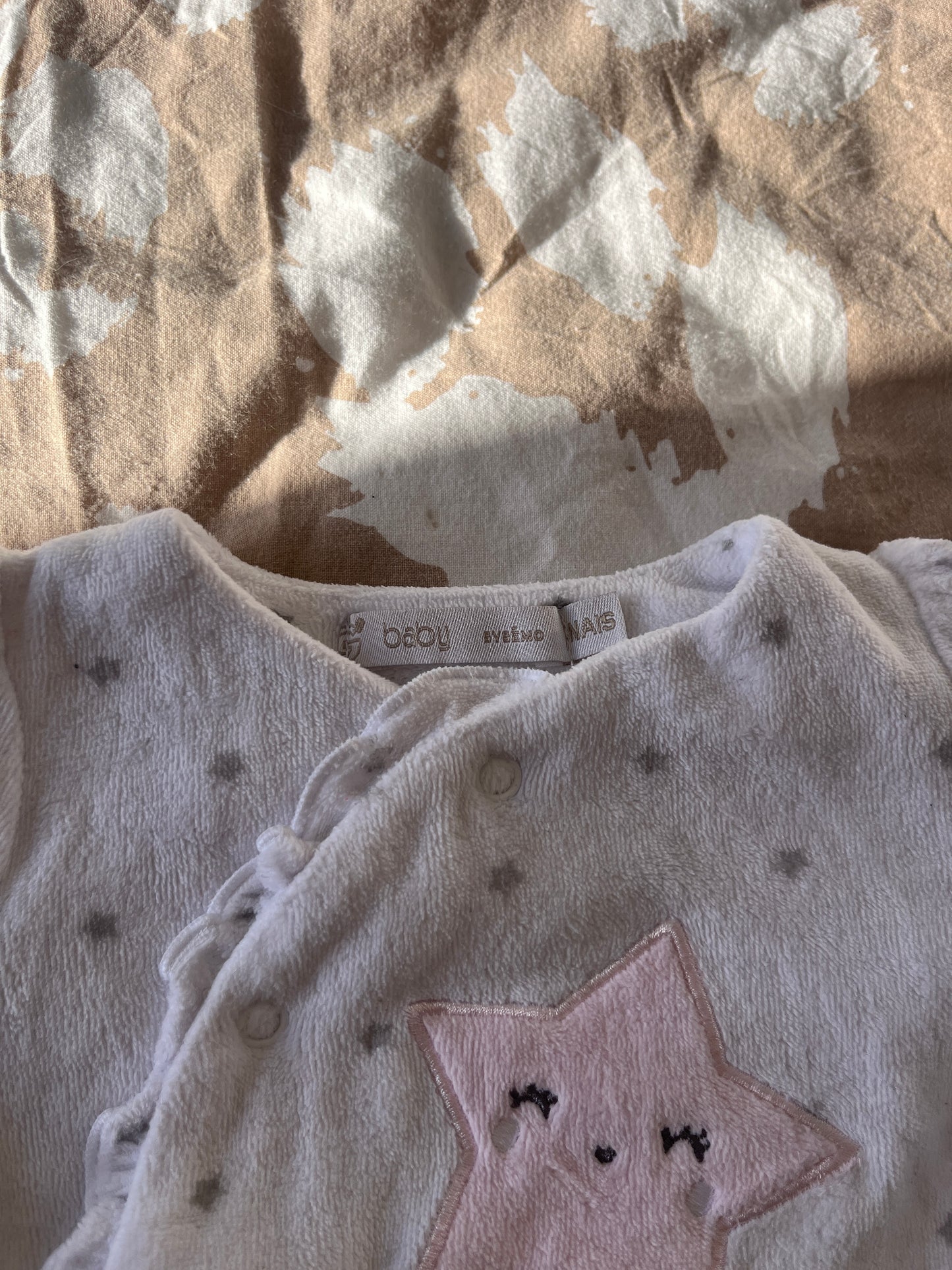 Pyjama en velours « Mini Princesse » - 0 mois
