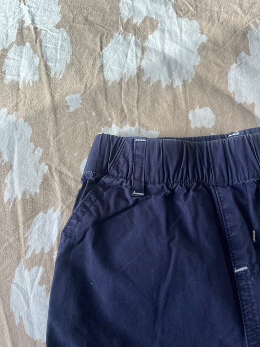 Jean large bleu marine avec poches - 12 mois