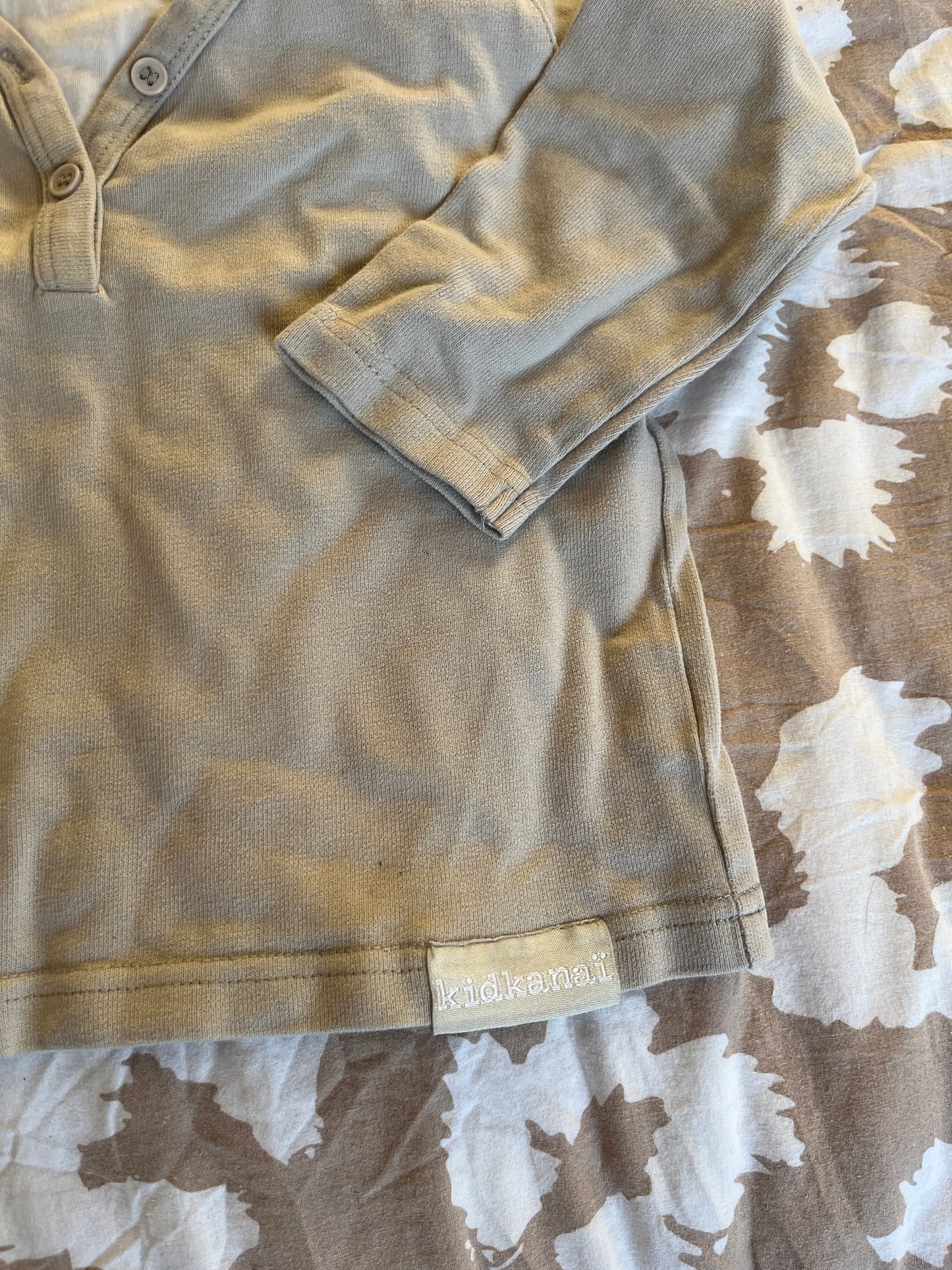 Pull à manches longues beige cache cœur Orchestra - 3 ans