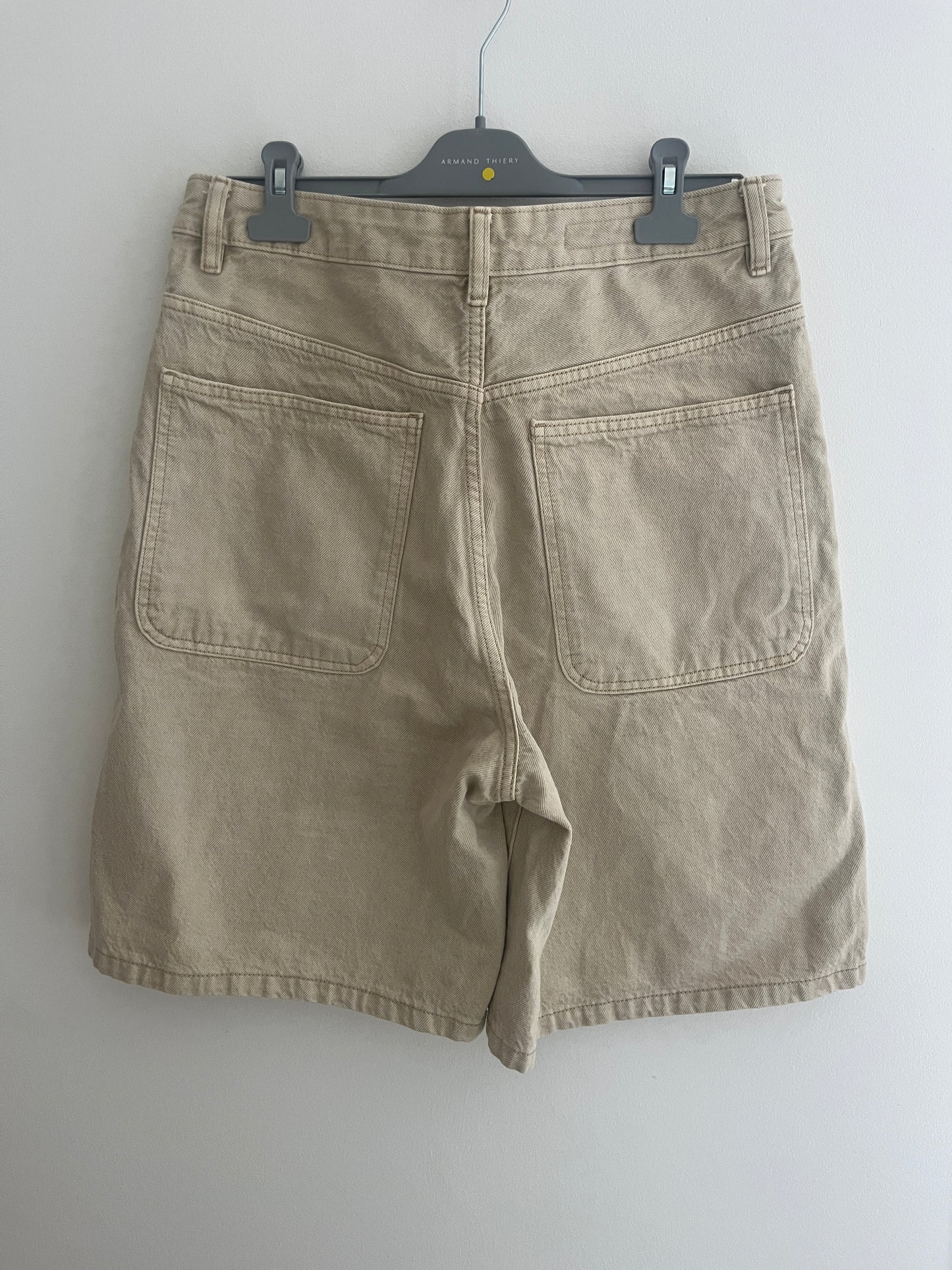 Bermuda en jean beige Pull&Bear - 40/L