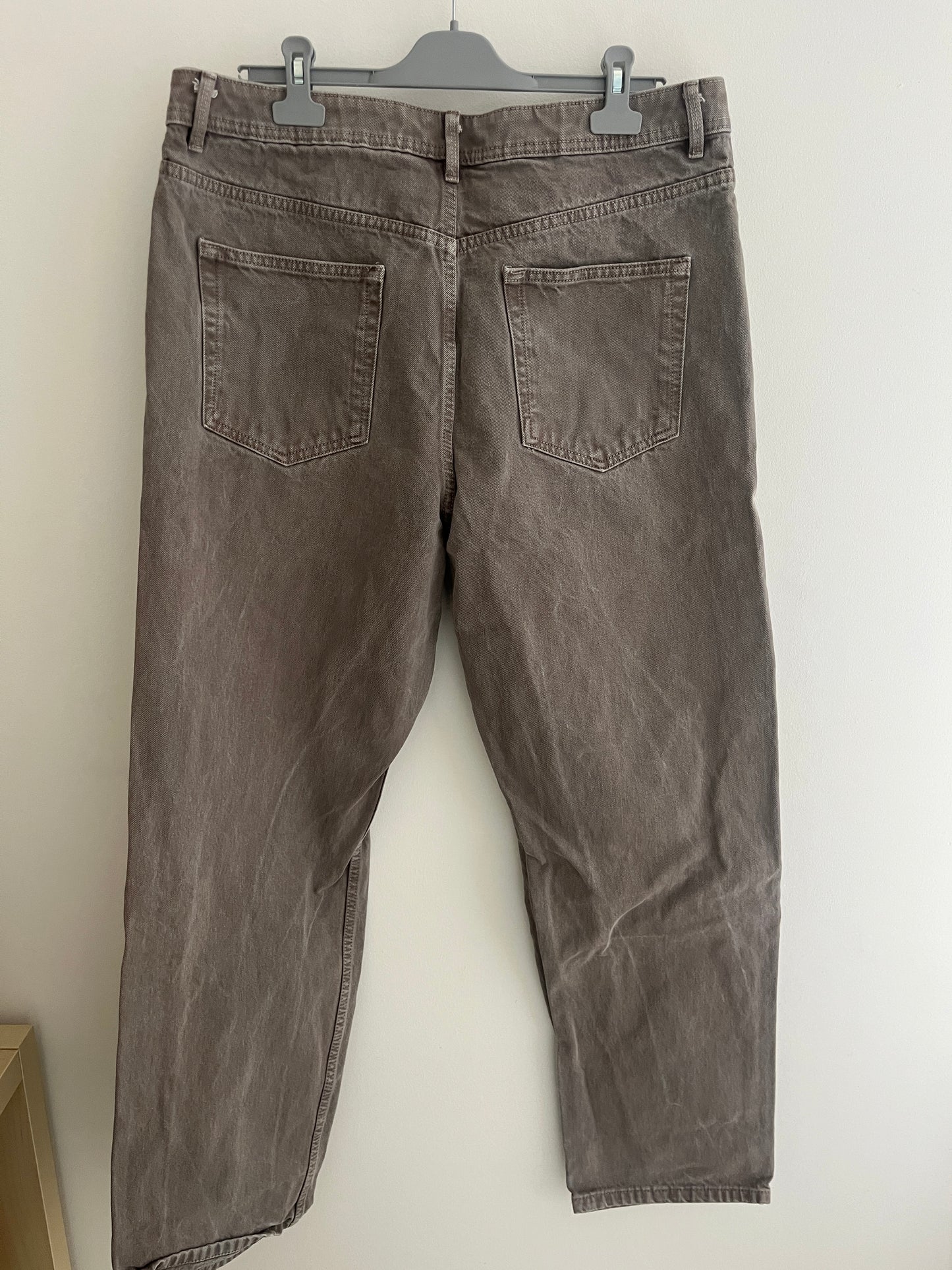 Jean loose fit vintage marronné - 46