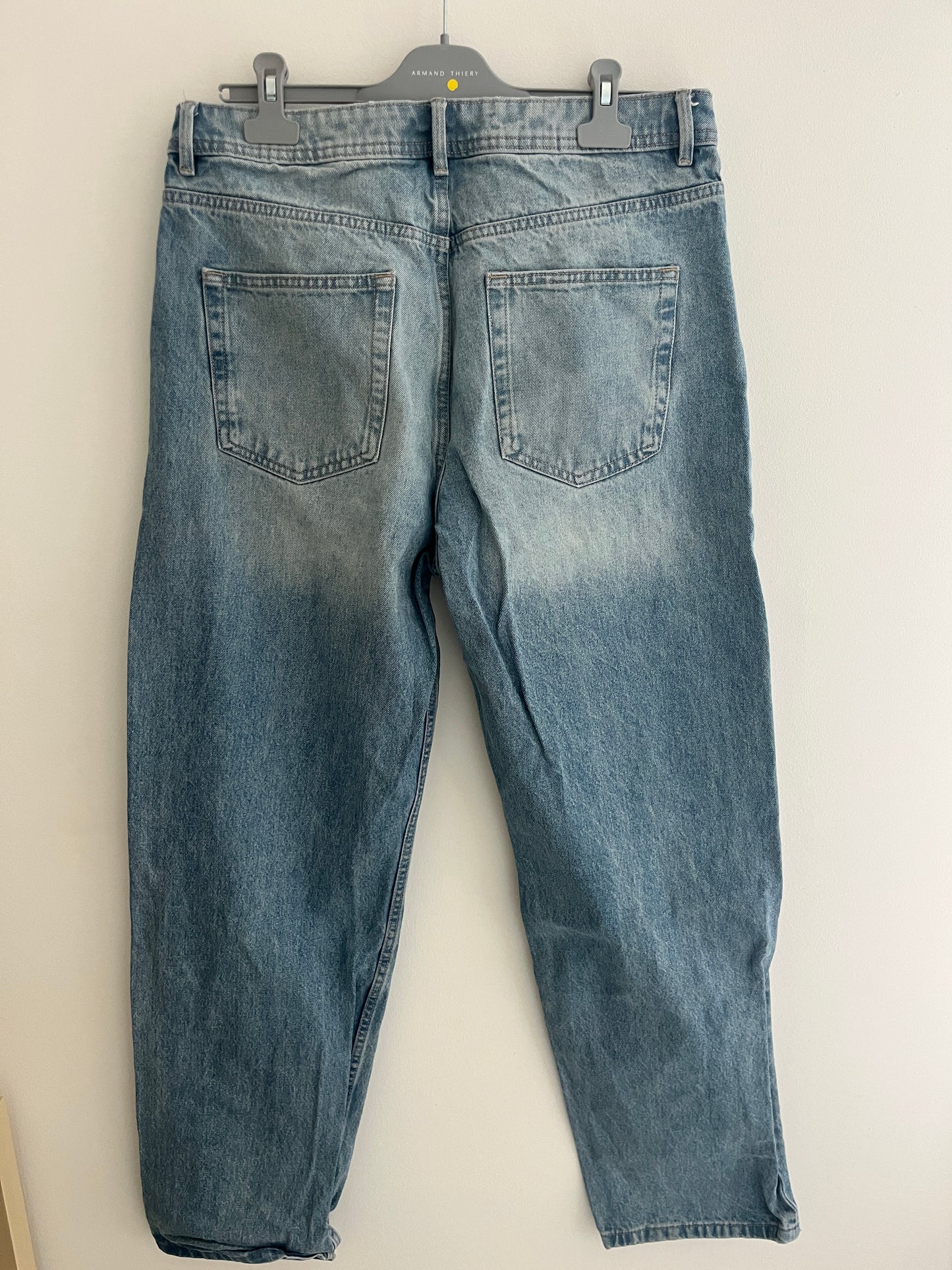 Jean loose fit bleu délavé - 44