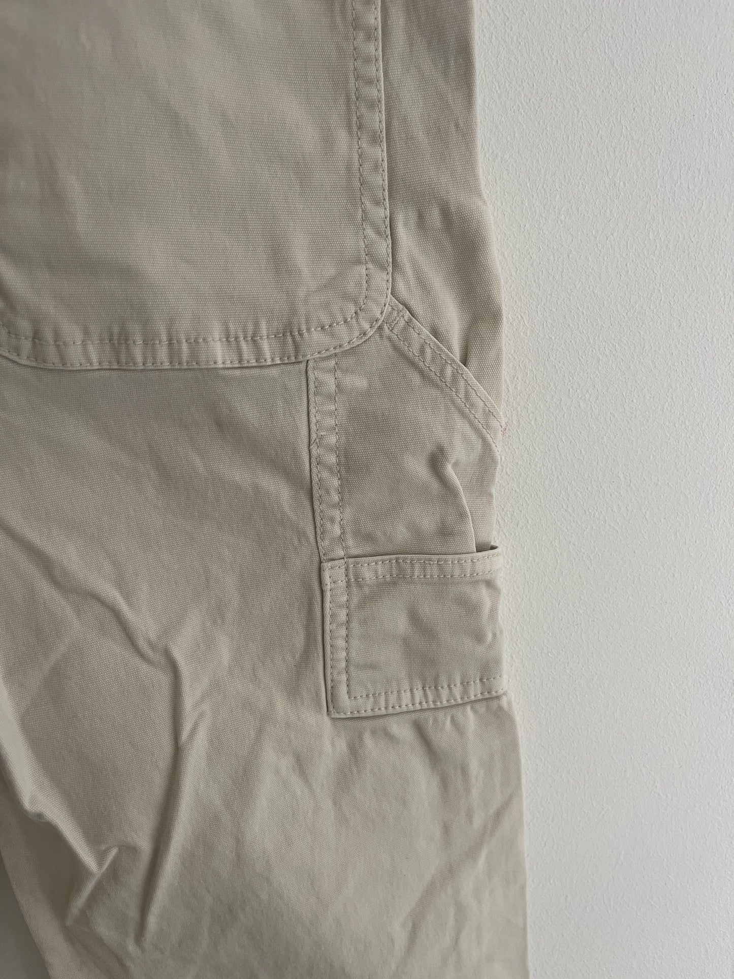 Jean droit beige Gemo - 36/S