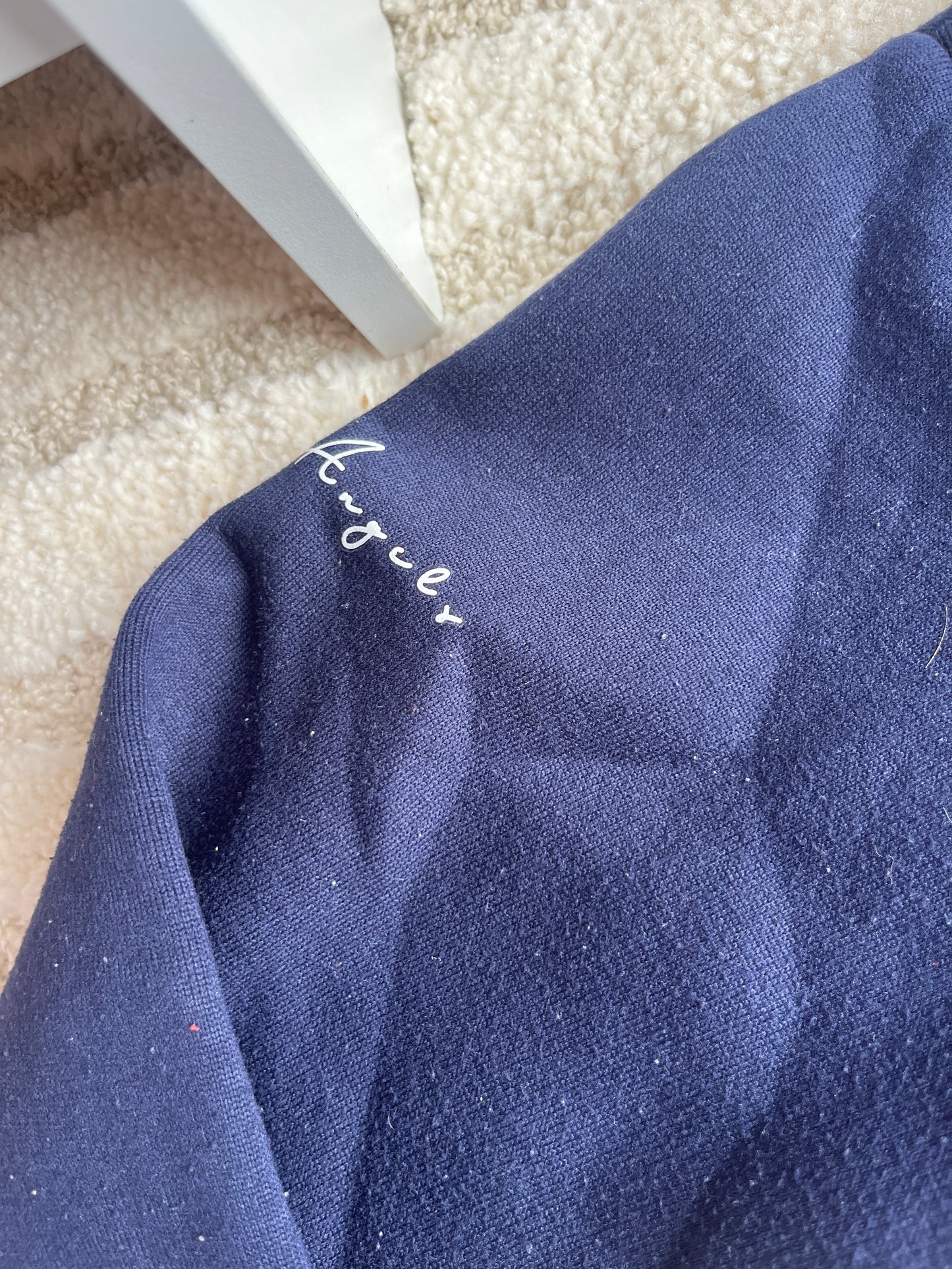 Sweat à manches longues bleu marine « Los Angeles » - XS