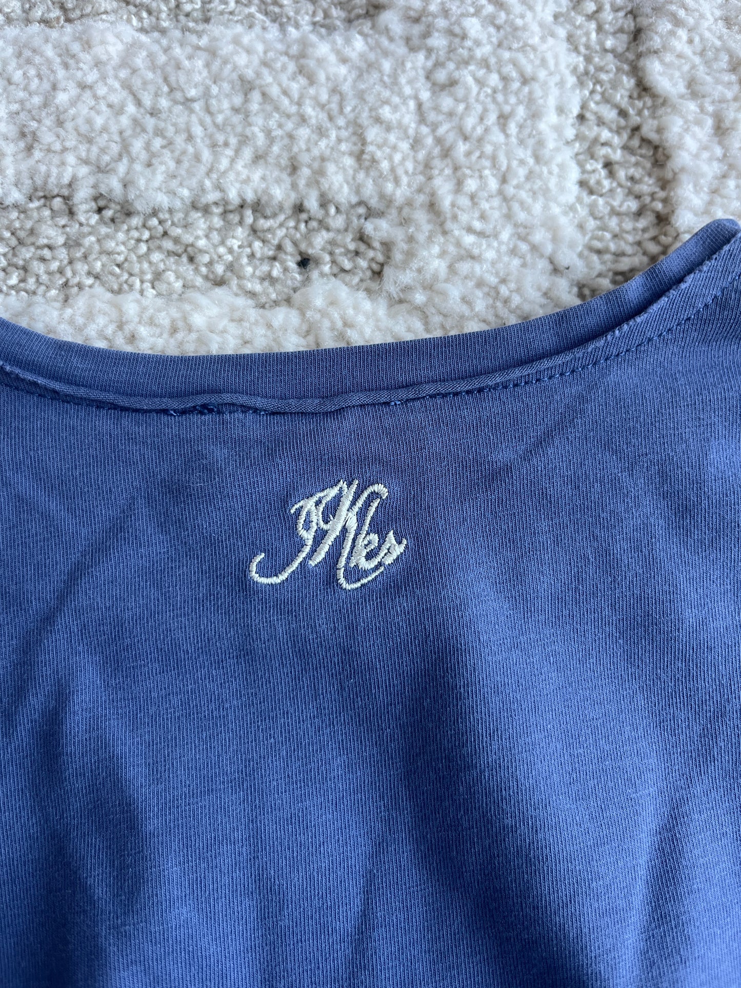 T-shirt à manches longues bleu IKKS - 8 ans