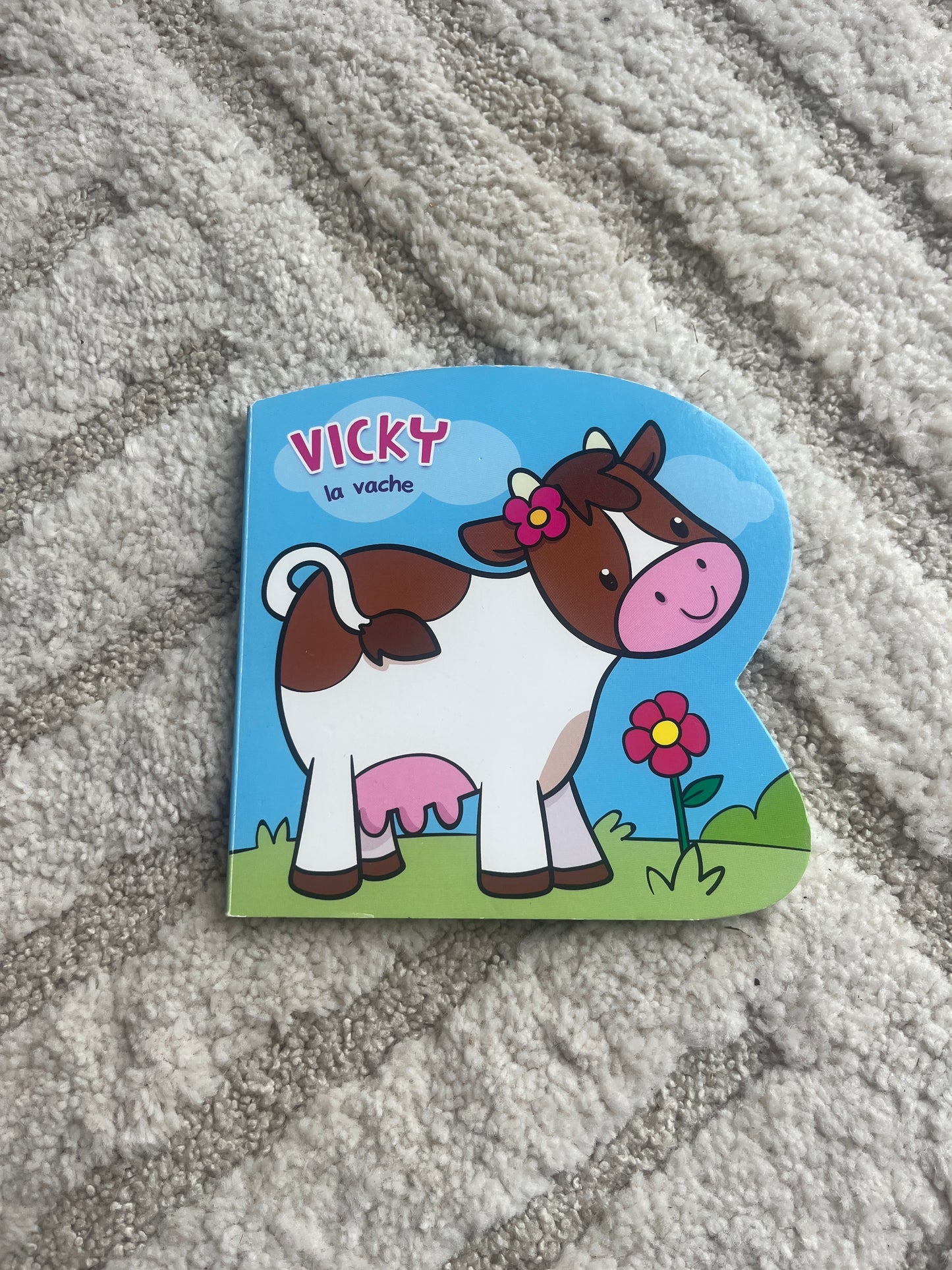 Livre de poche enfant « Vicky la vache »
