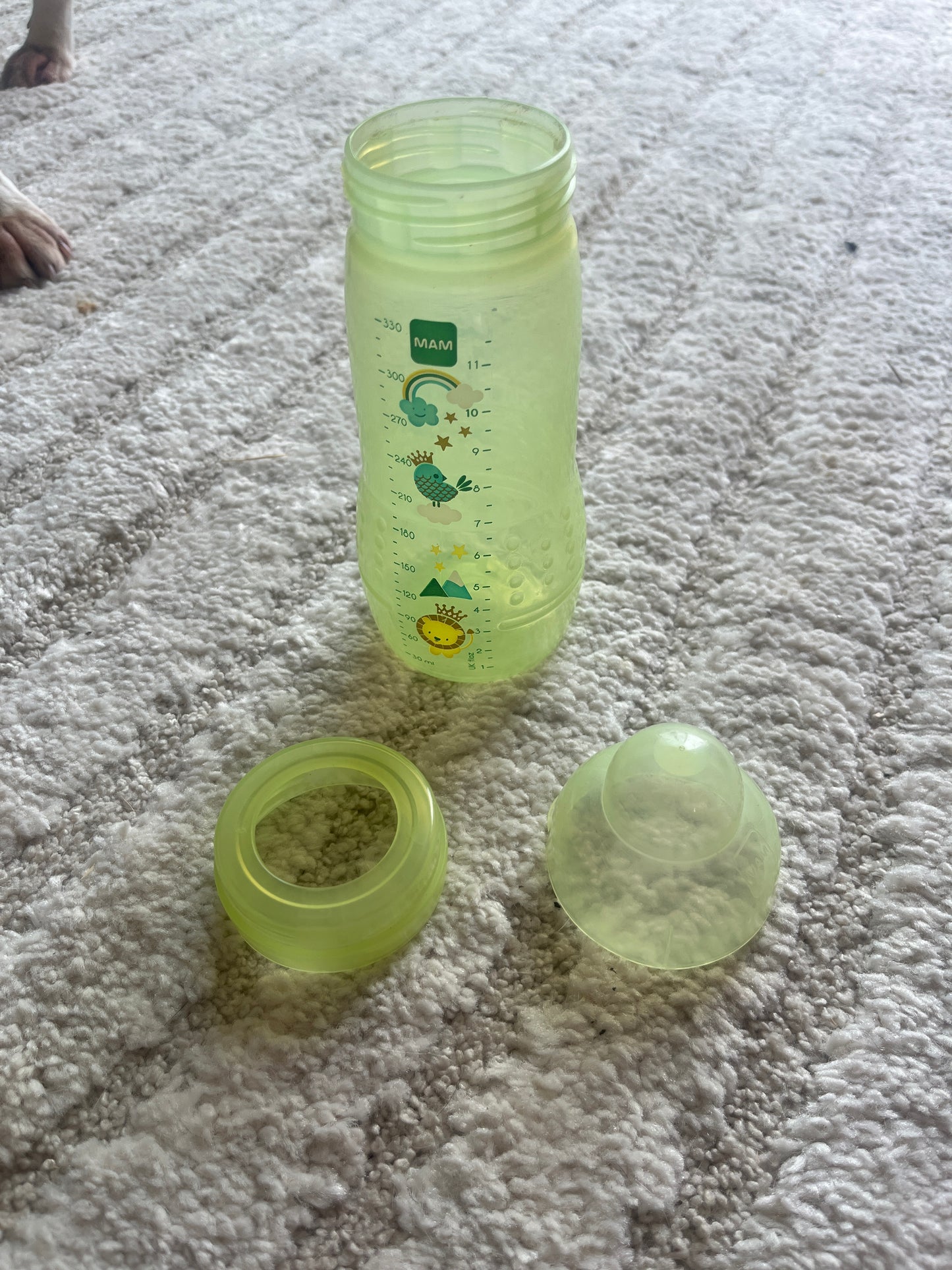 Biberon Mam Easy Active vert 330mL