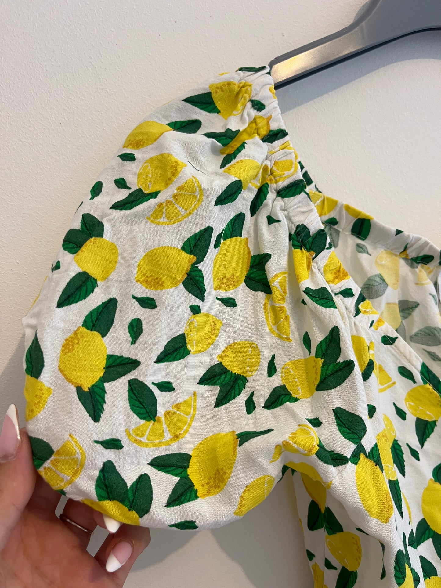 Top manches bouffantes citrons La City - 38