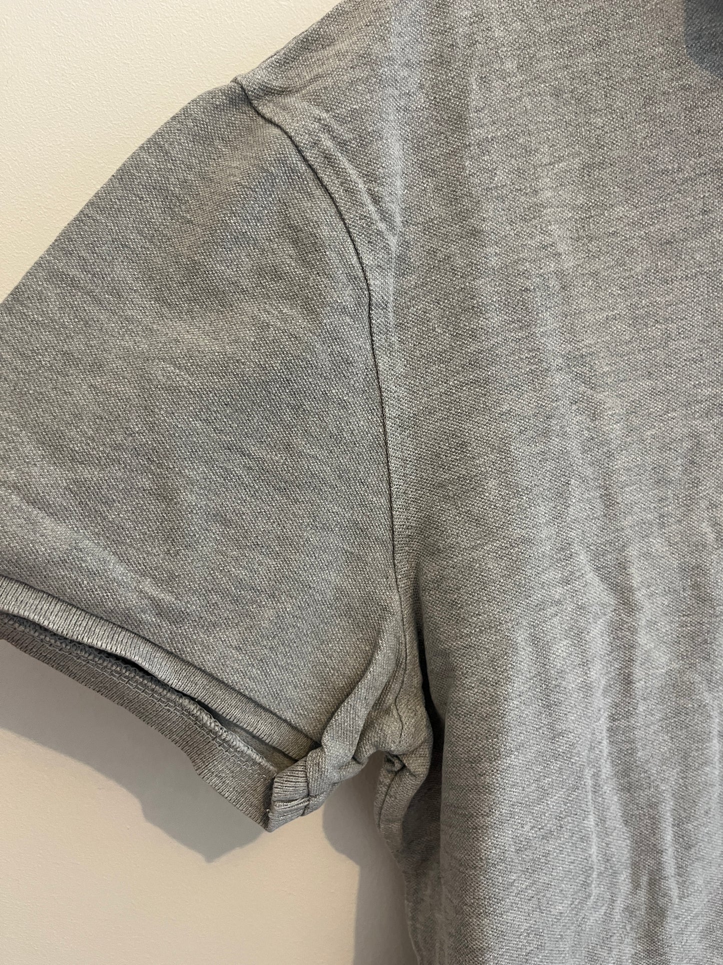 Polo homme en jersey gris - XL