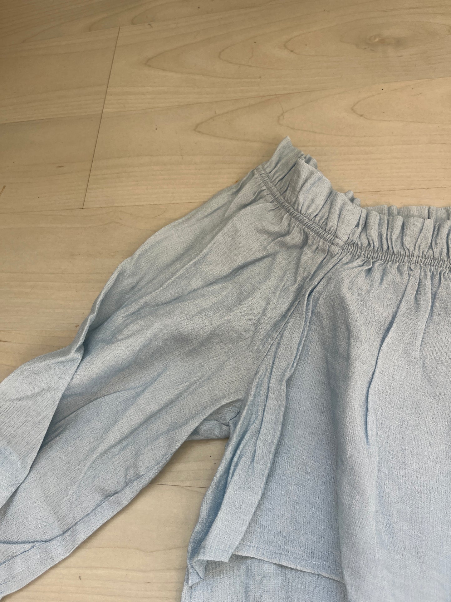 Top col bardot bleu ciel Promod - S/M