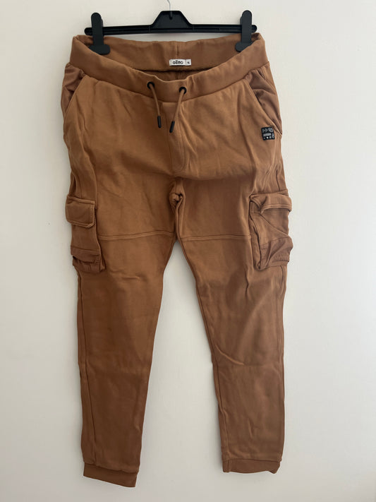 Jogging type cargo camel à poches - 16 ans