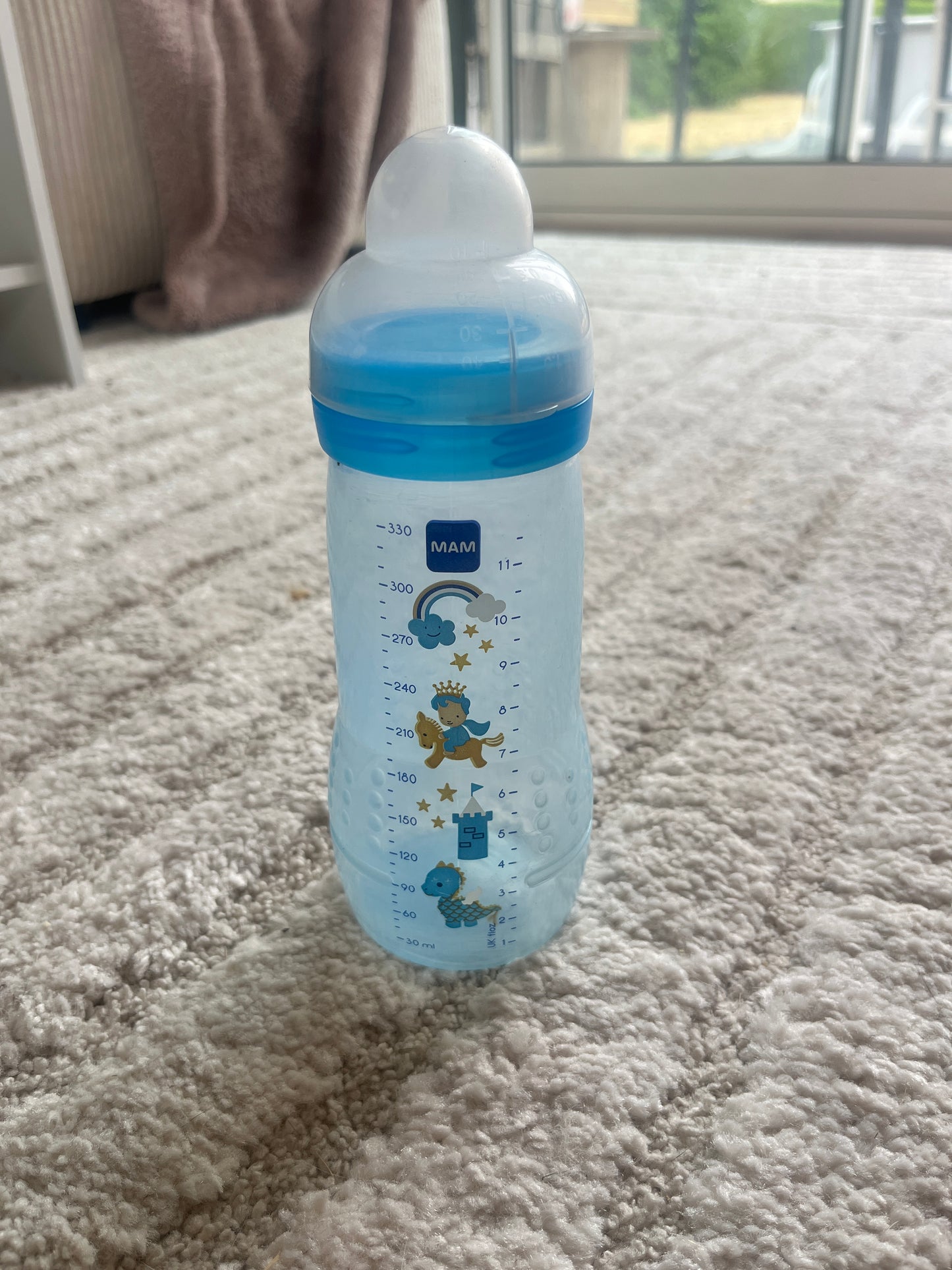 Biberon Mam Easy Active bleu 330mL