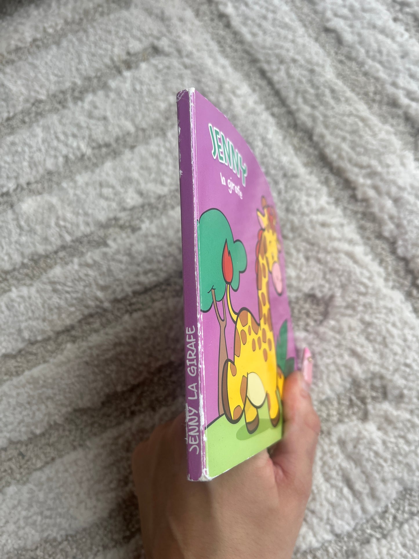 Livre de poche enfant « Jenny la girafe »