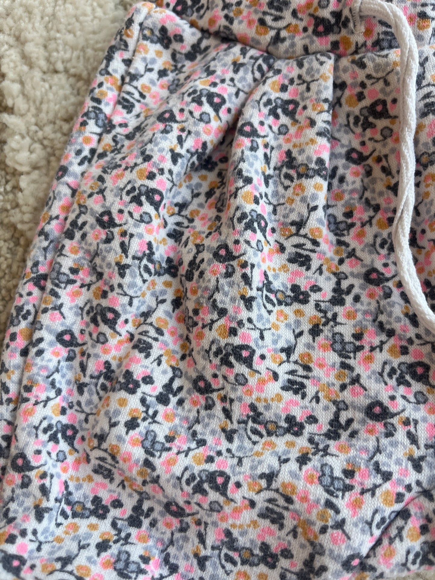Pantalon type sarouel fleuri TAO - 1 mois