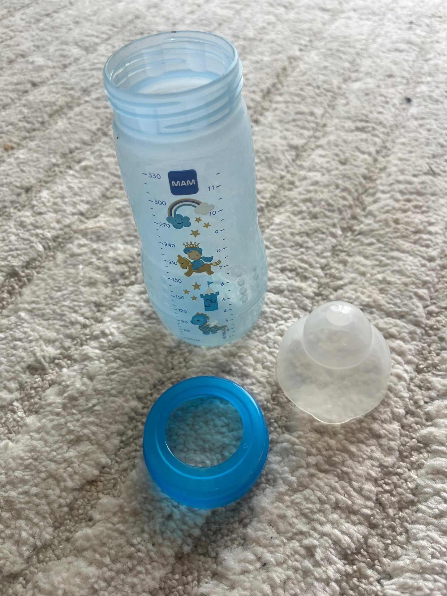 Biberon Mam Easy Active bleu 330mL