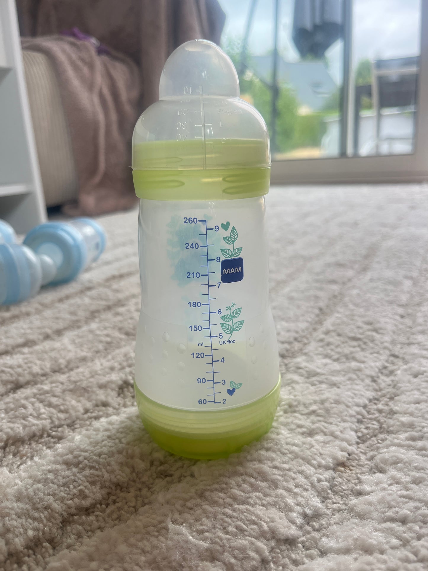 Biberon Mam Easy Start anti coliques vert 260mL