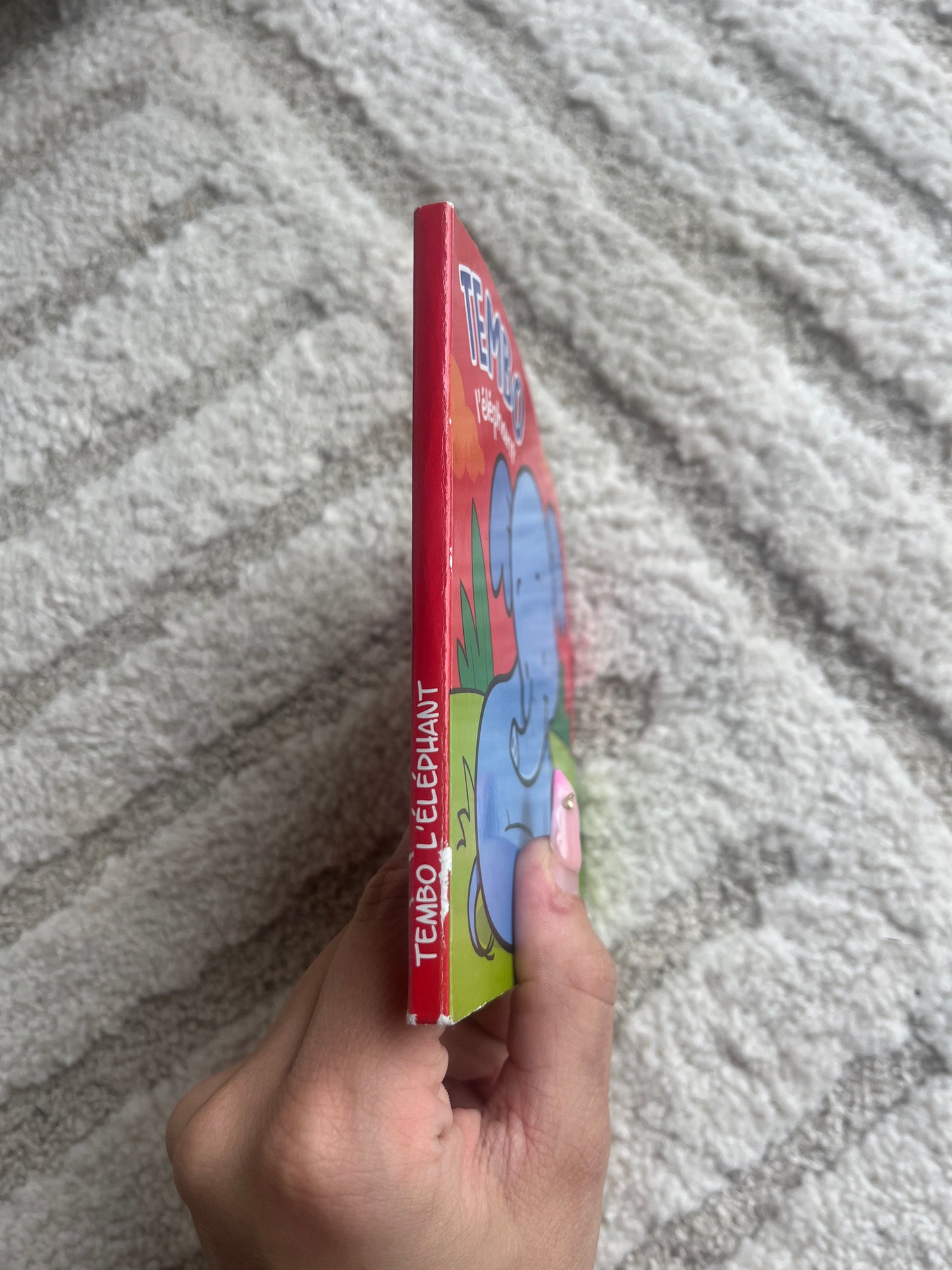 Livre de poche enfant « Tembo l’éléphant »