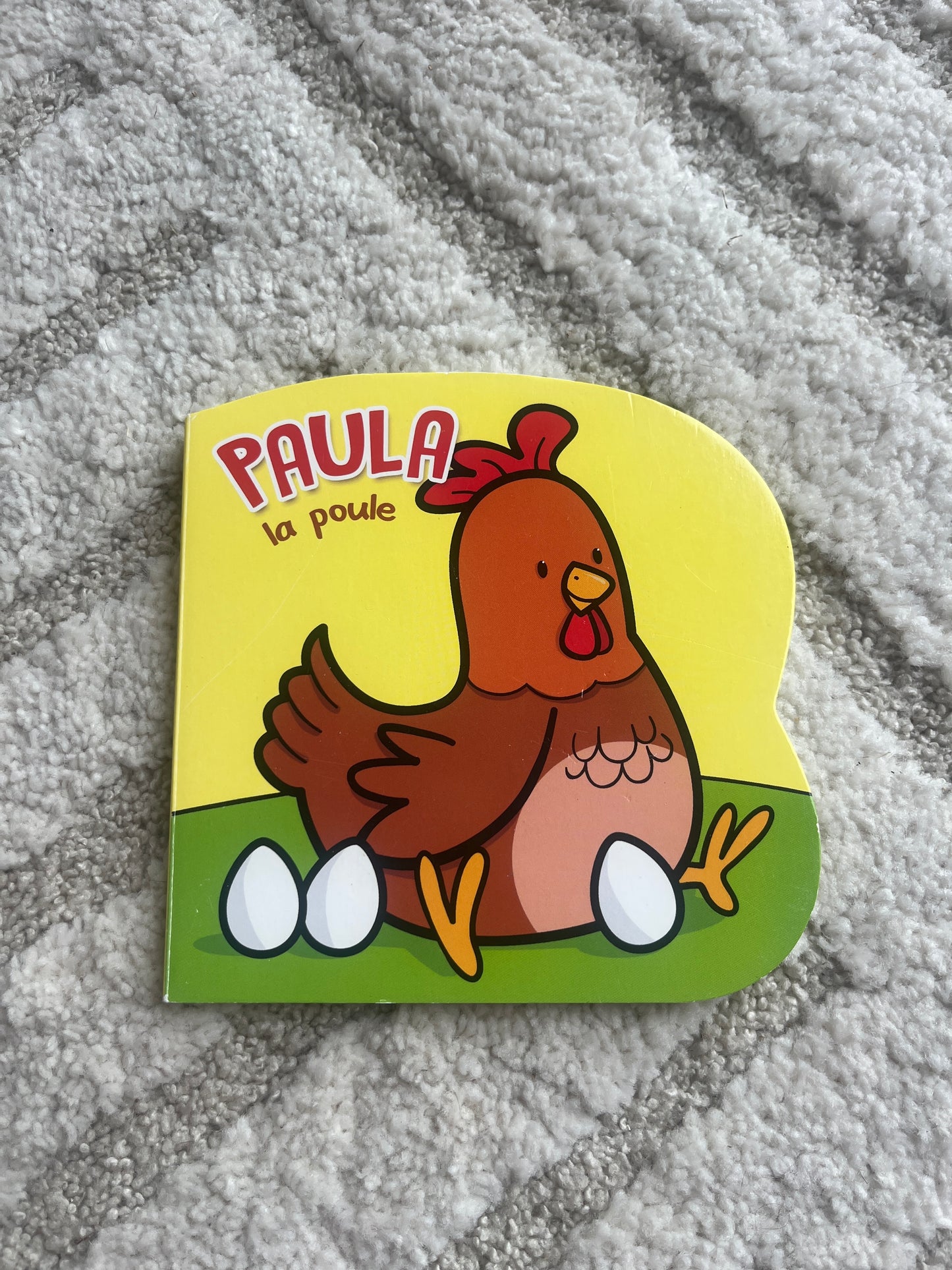 Livre de poche enfant « Paula la poule »