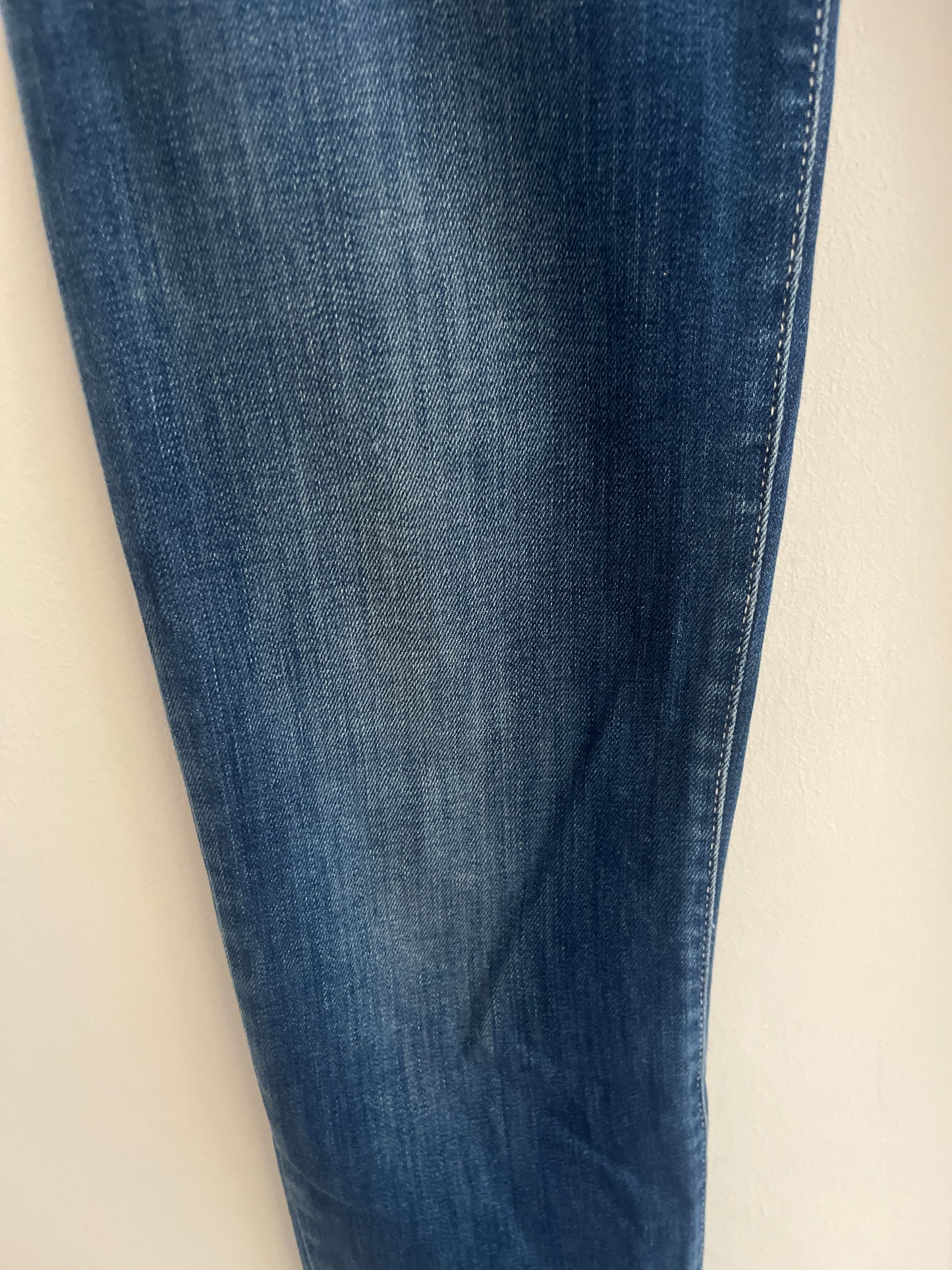 Jean slim bleu brut effet délavé Armani Jeans - S/36