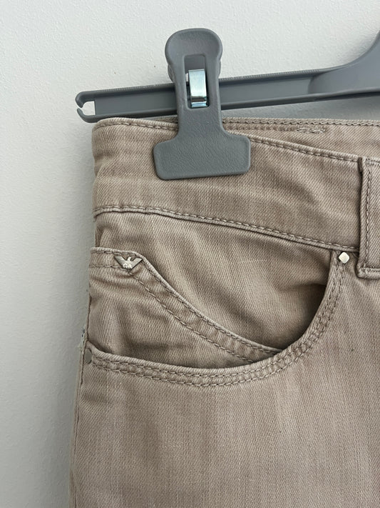 Jean slim beige Armani Jeans - S