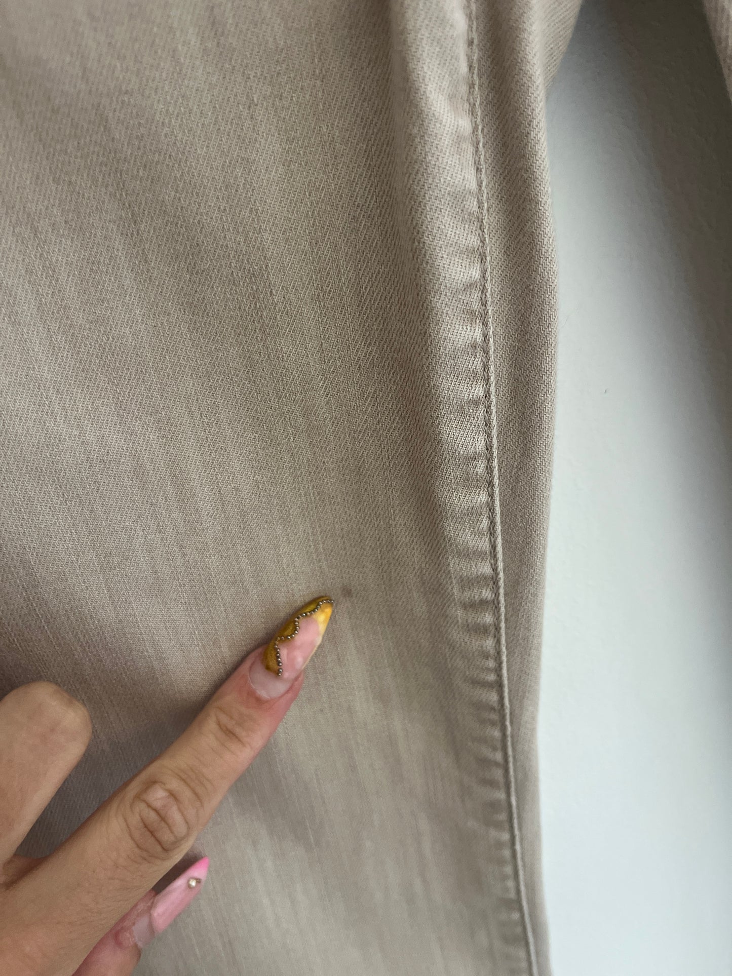 Jean slim beige Armani Jeans - S