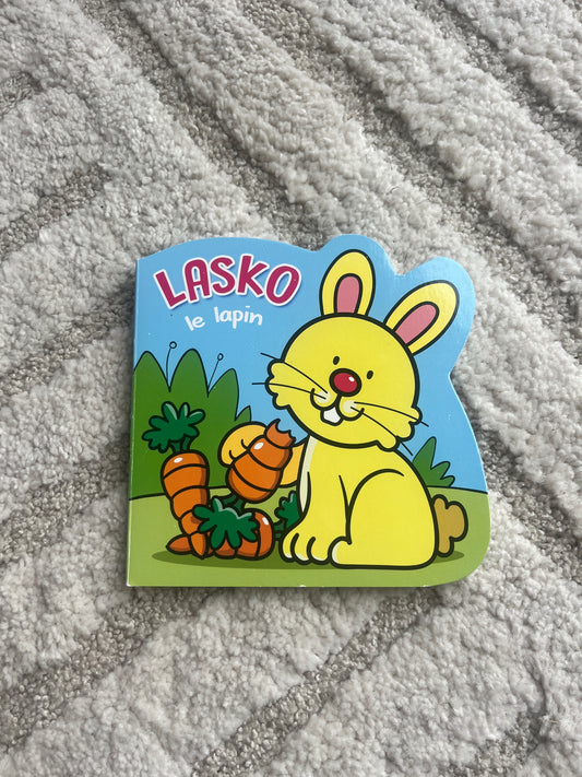 Livre de poche enfant « Lasko le lapin »