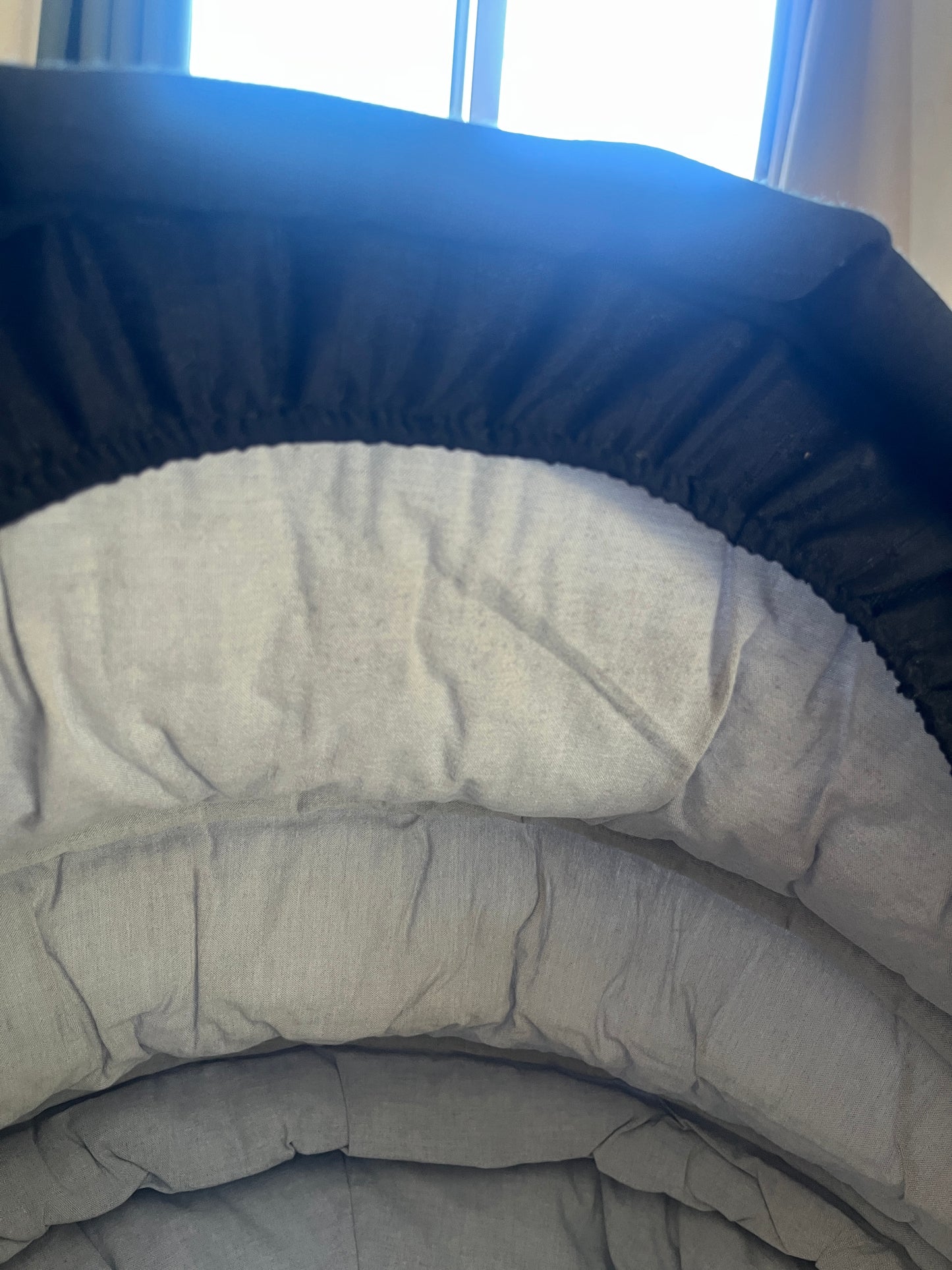 Nacelle grise avec support poussette Bébé Confort
