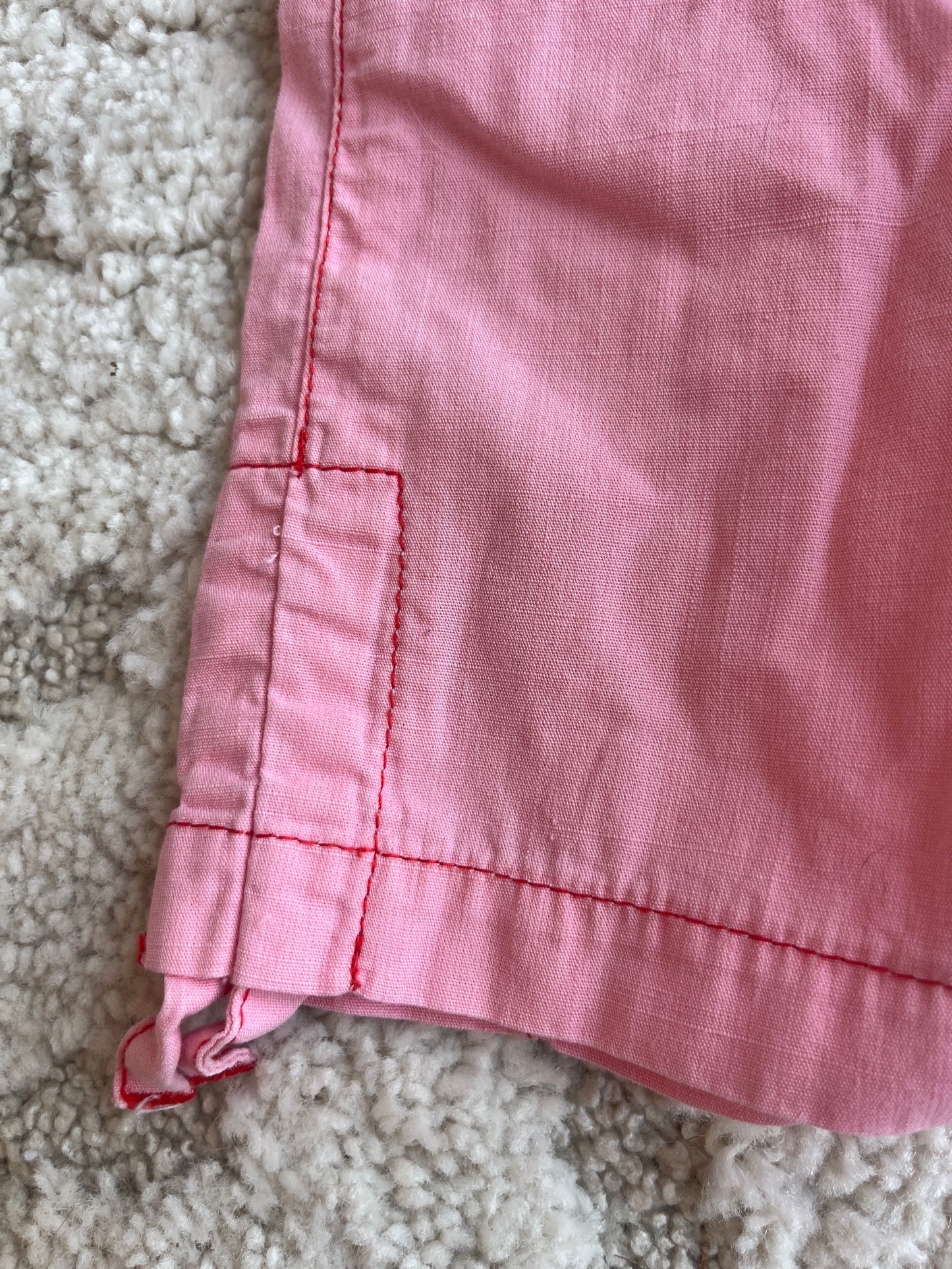 Pantalon rose motifs fleurs Kenzo Junior - 6 mois