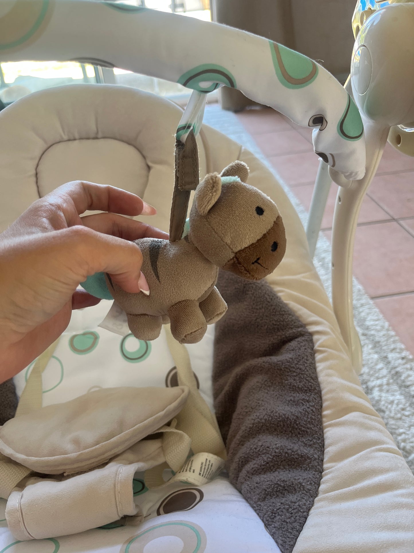 Balancelle électrique avec jeux KinderKraft