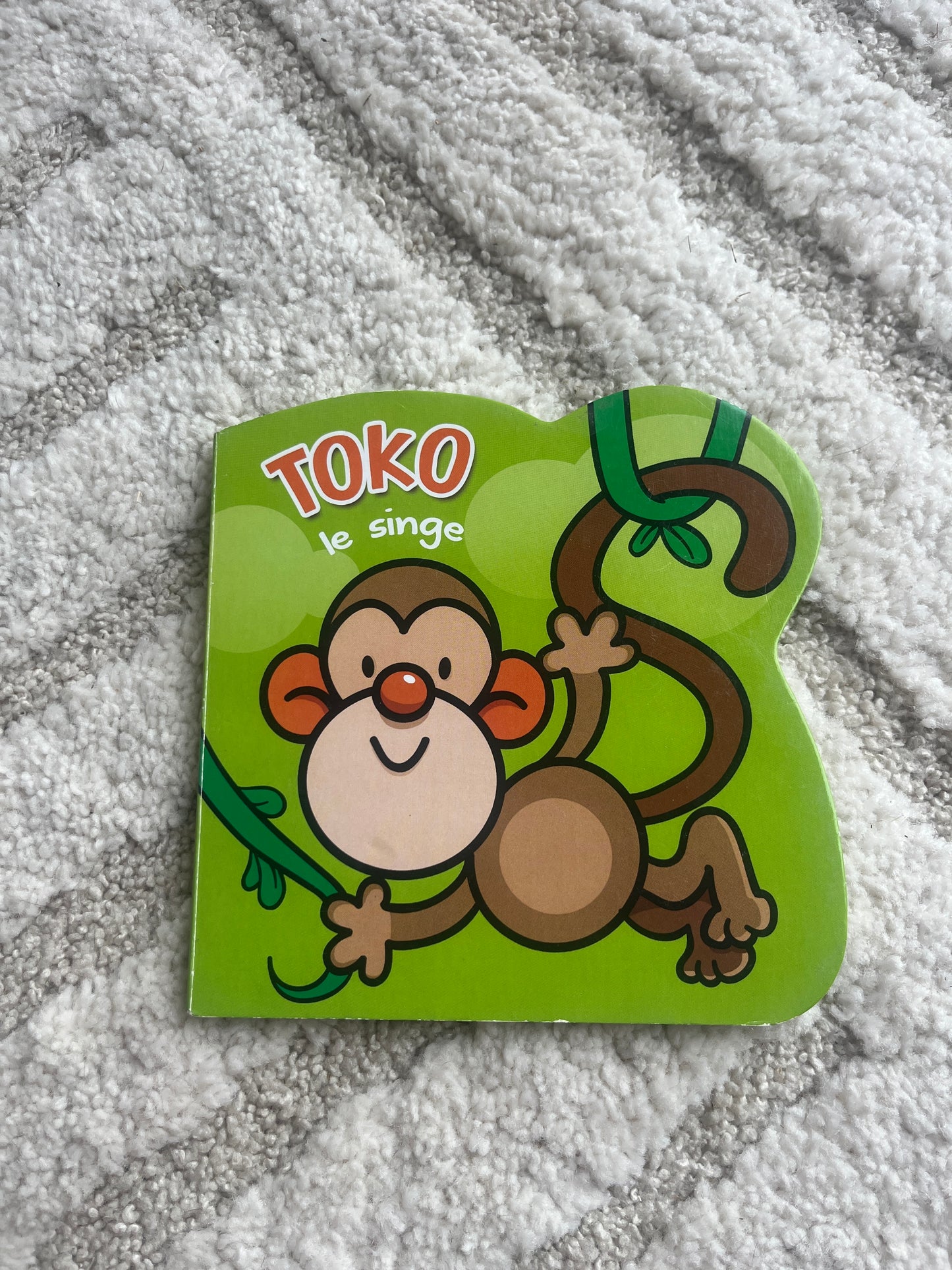 Livre de poche enfant « Toko le singe »