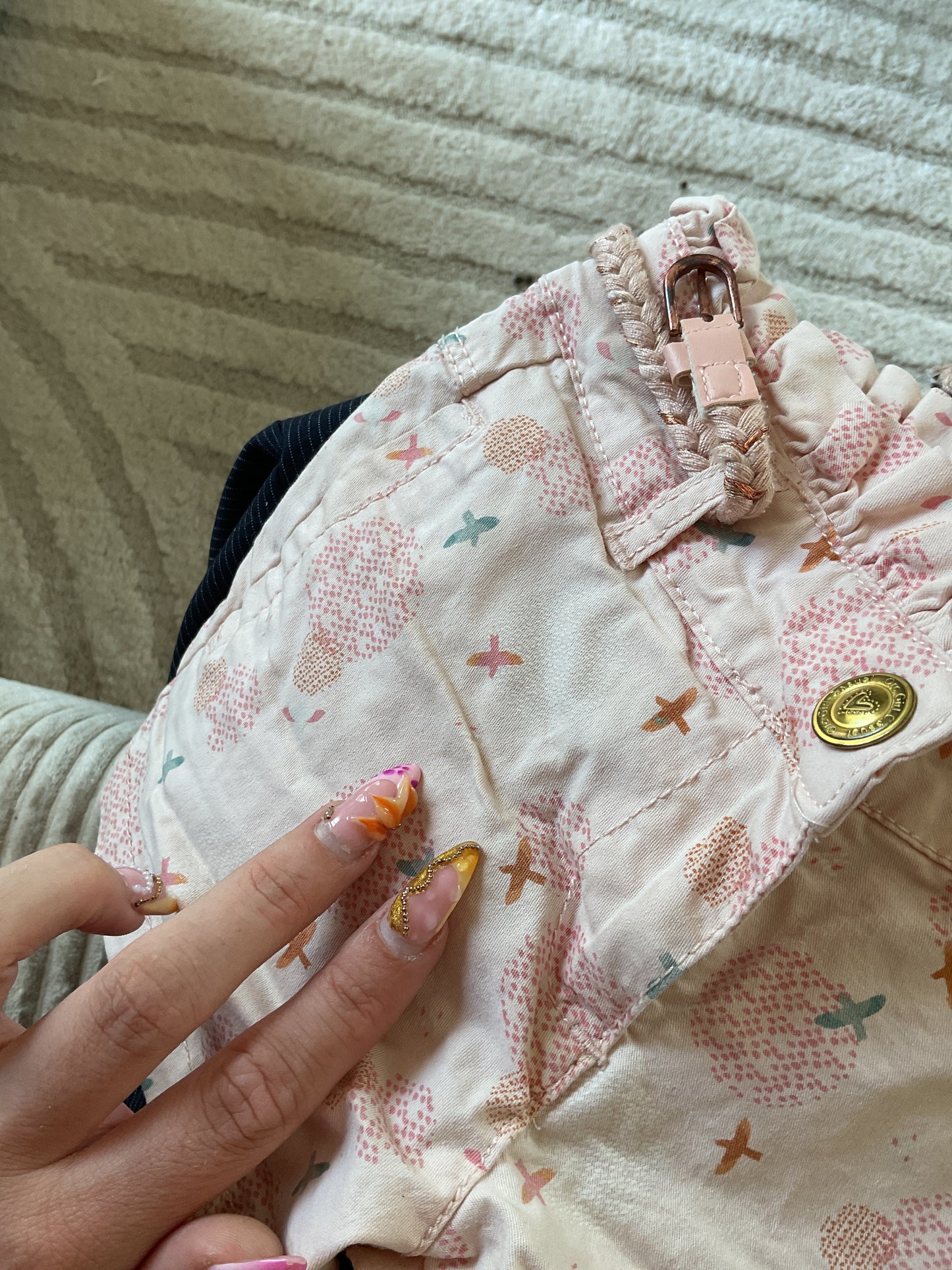 Short rose pale avec ceinture Orchestra - 4 ans