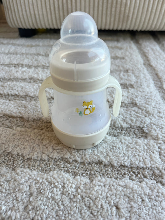 Biberon tasse de transition Mam beige 160mL