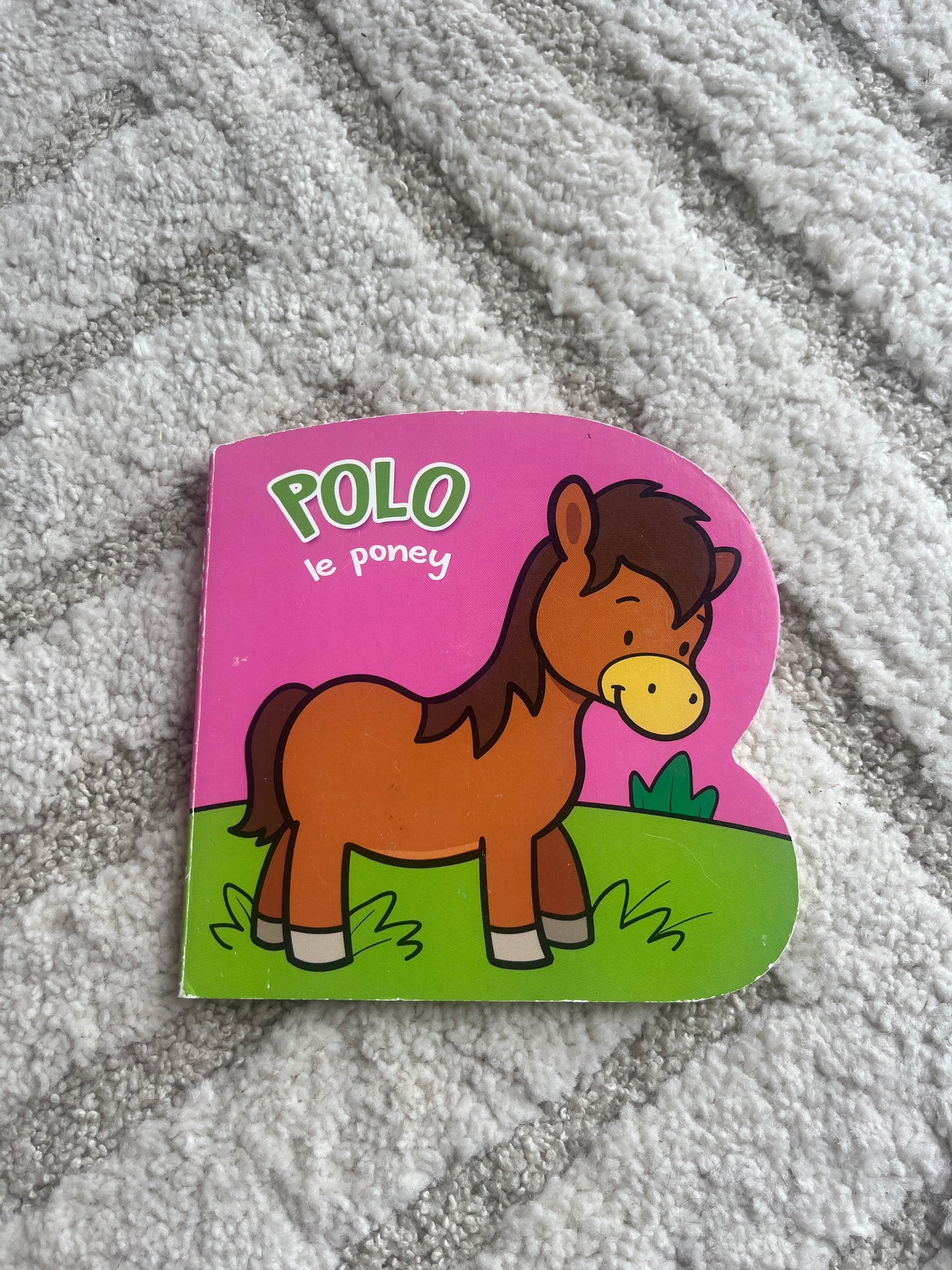 Livre de poche enfant « Polo le poney »