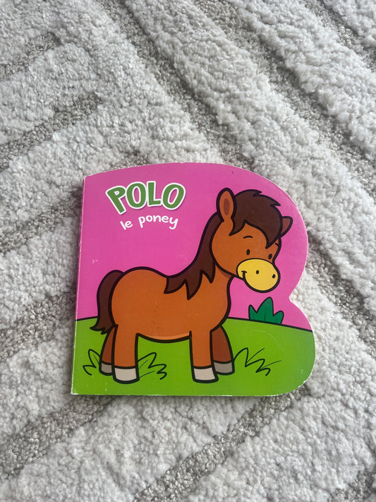 Livre de poche enfant « Polo le poney »