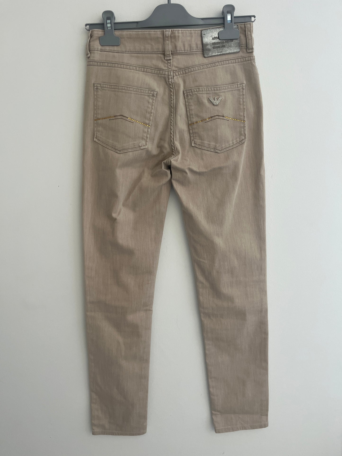 Jean slim beige Armani Jeans - S