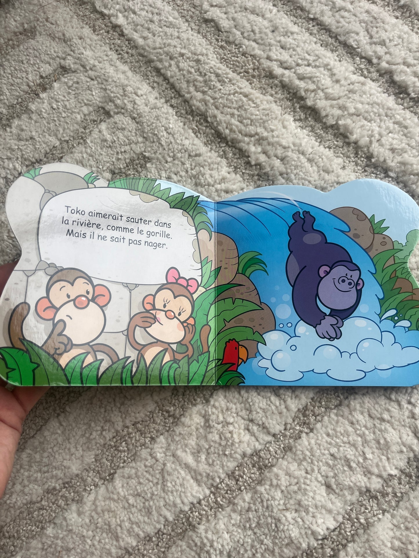 Livre de poche enfant « Toko le singe »