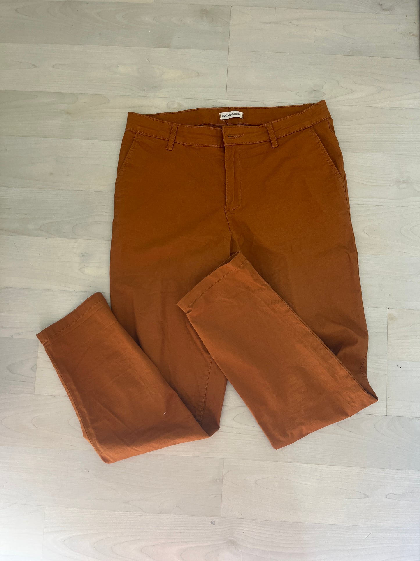 Pantalon camel avec poches Cache Cache - 34